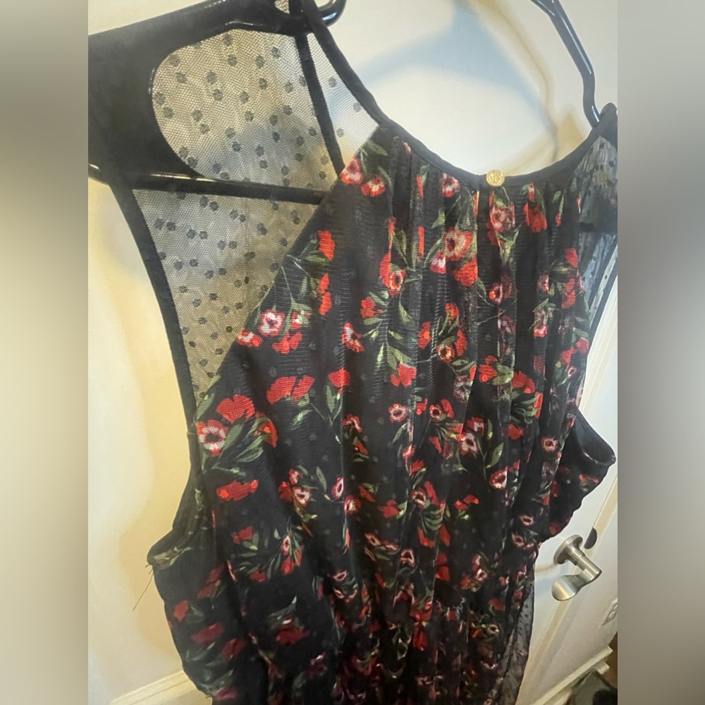 Draper James RSVP Floral Print Tulle dress.